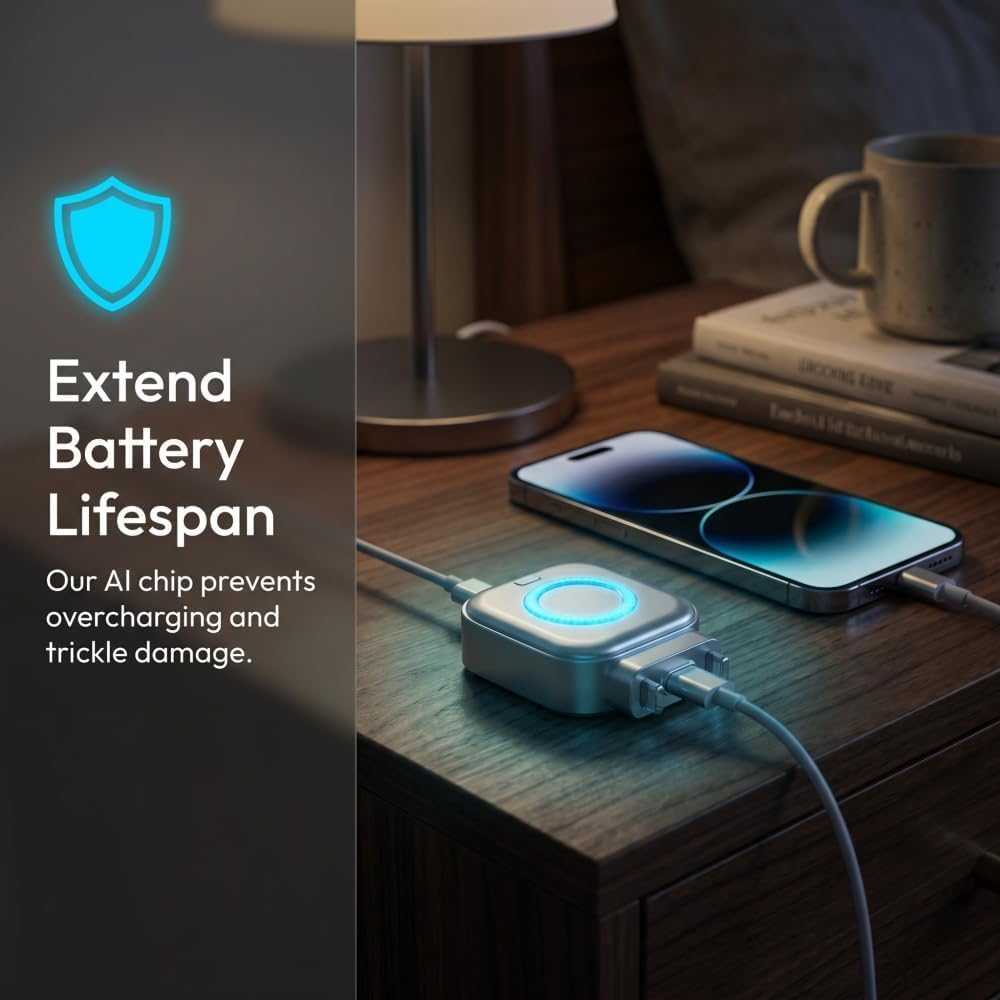 AI Smart Charging Adapter